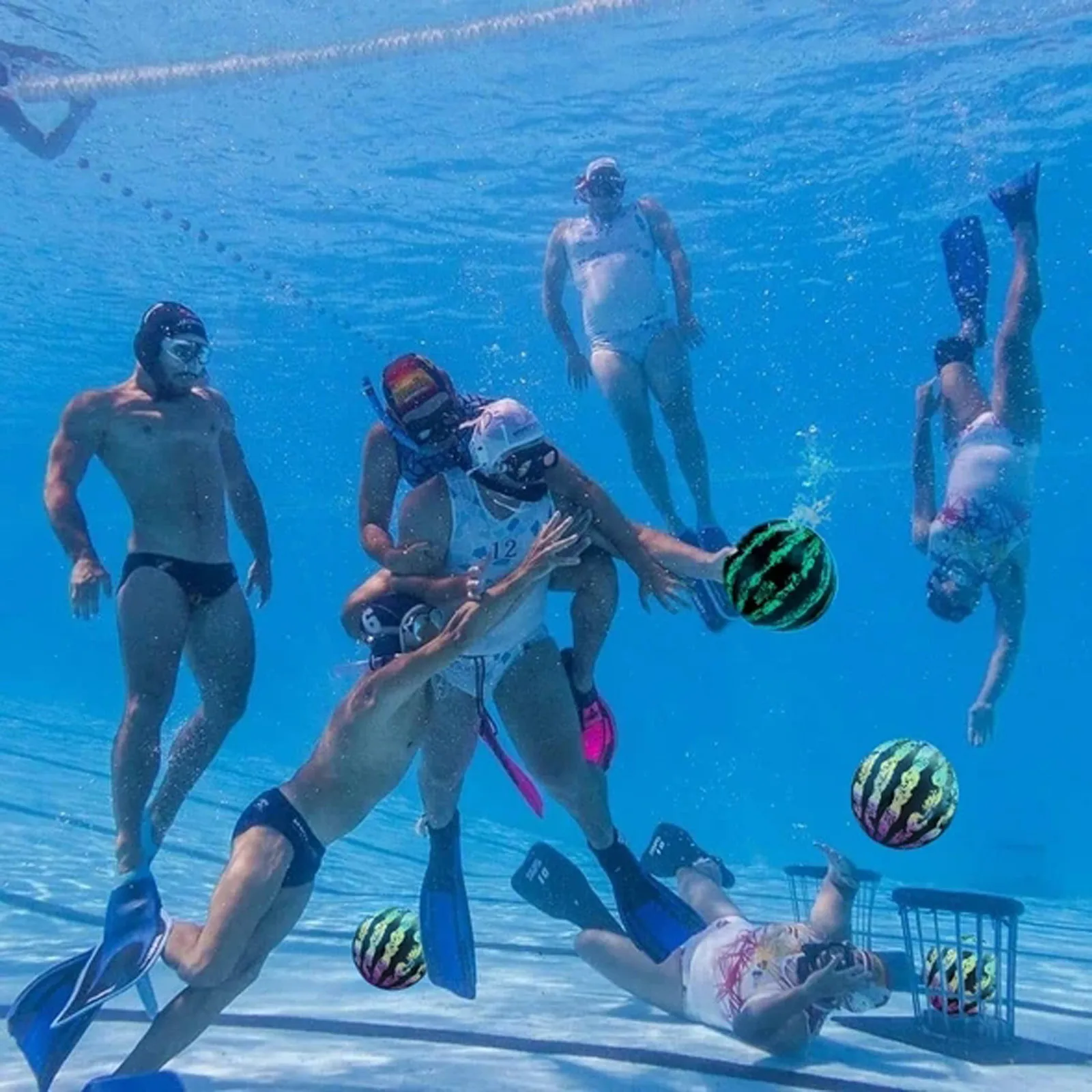 

Agitarse Toys Fruit Water Ball Combo Pack Underwater Passing Ball Diving Swimming Pool Happy Games Family Antistress Toys #ND