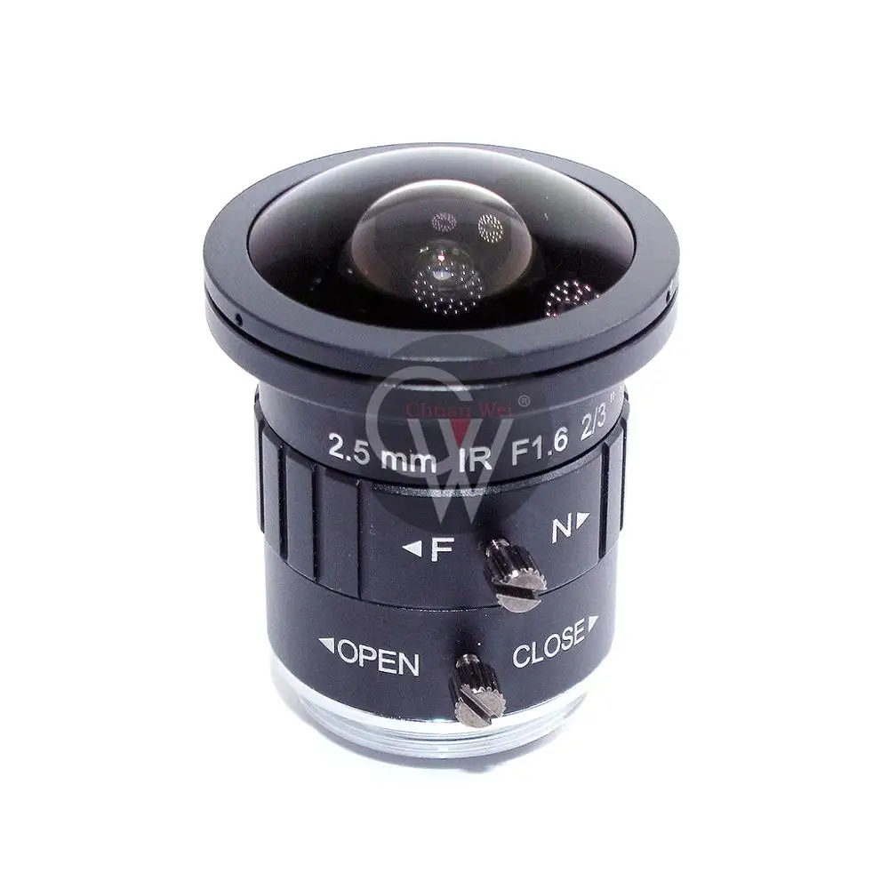 Новый 8 0 мега пикселей 4K 2 5 мм CS mount F1.6 объектив 2/3 &quotИК-Коррекция CCTV безопасности