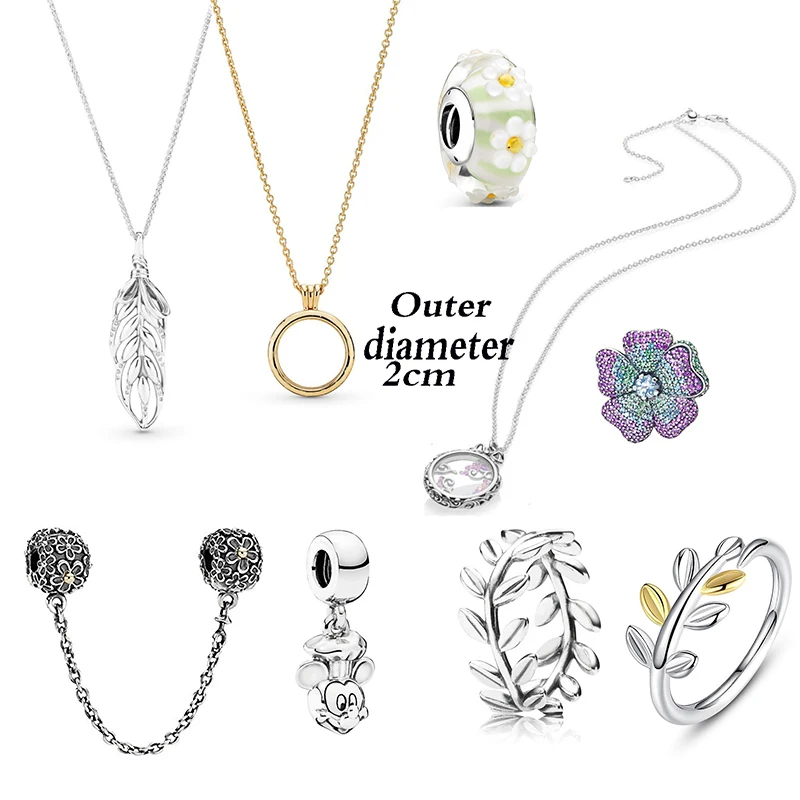 

Новинка 2020, изысканная фотография S925, изысканная и прекрасная оригинальная бижутерия «сделай сам» для дам, самый изысканный подарок