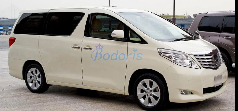 Для Toyota Alphard 30 seris 2009-2015 #304 из нержавеющей стали дверной порог бампер накладка