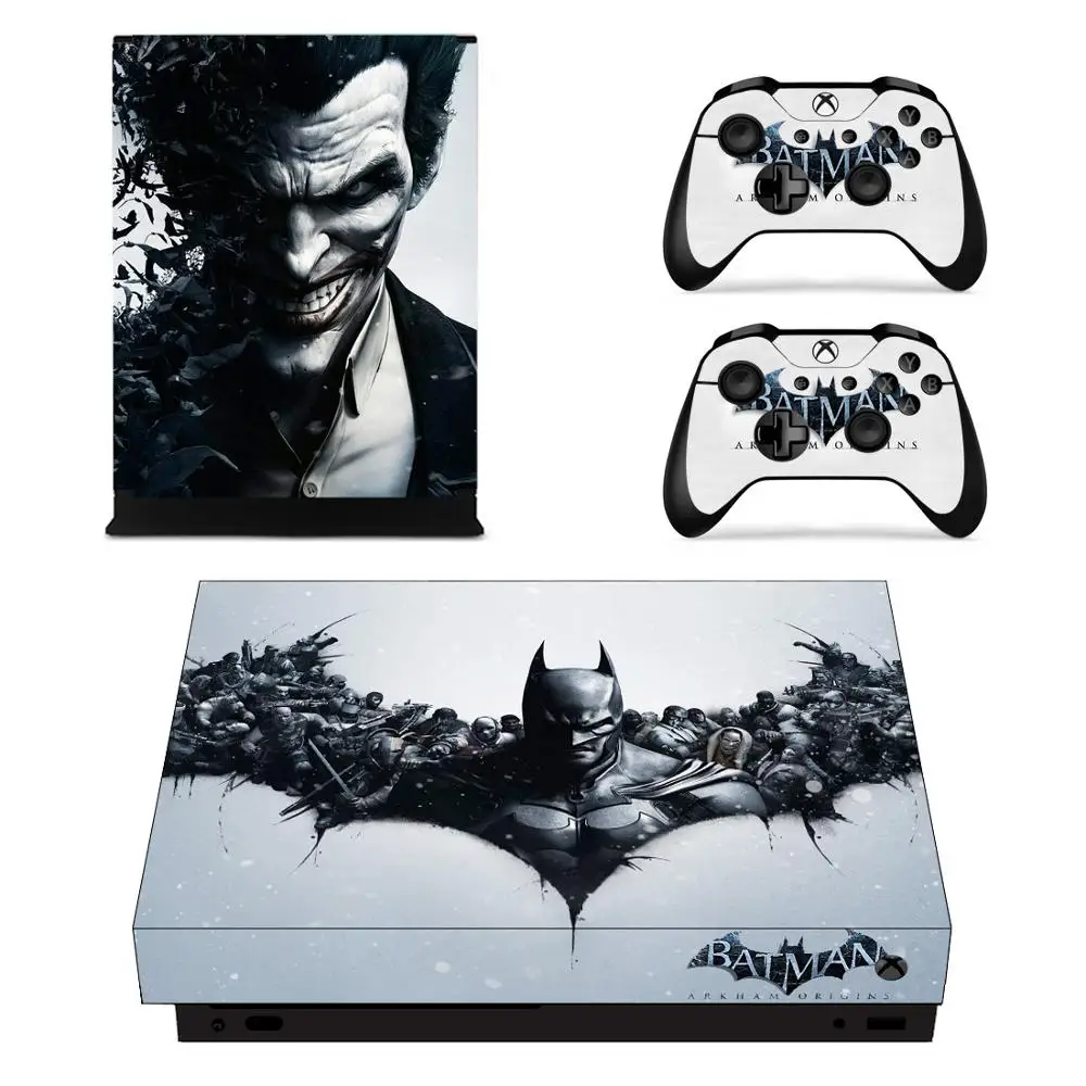 Наклейки с изображением бетмена для Xbox One X виниловые наклейки кожи one консоли