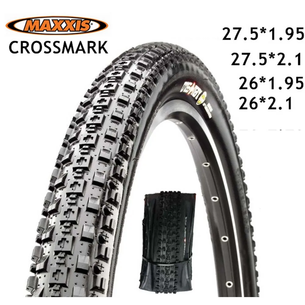 Шина велосипедная maхi cross mark 26 2 1 27 5*1 95 нескользящая Сверхлегкая Складная