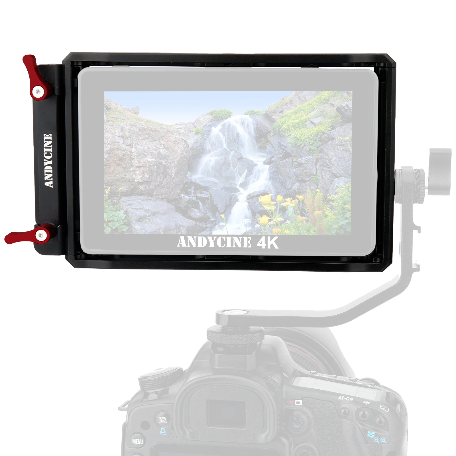 Клетка для монитора Andycine A6 Plus/FEELWORLD F6 PLUS 5 дюймовый монитор с зажимом кабеля HDMI |