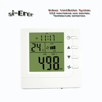 rs485 co2 controller tester three speed relay output ventilation systemfor conference room air quality monitor