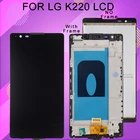 Catteny протестированный рабочий дисплей 5,3 дюйма X Power для LG K220, ЖК-дисплей с сенсорной панелью, дигитайзер в сборе K220F K450, экран с рамкой