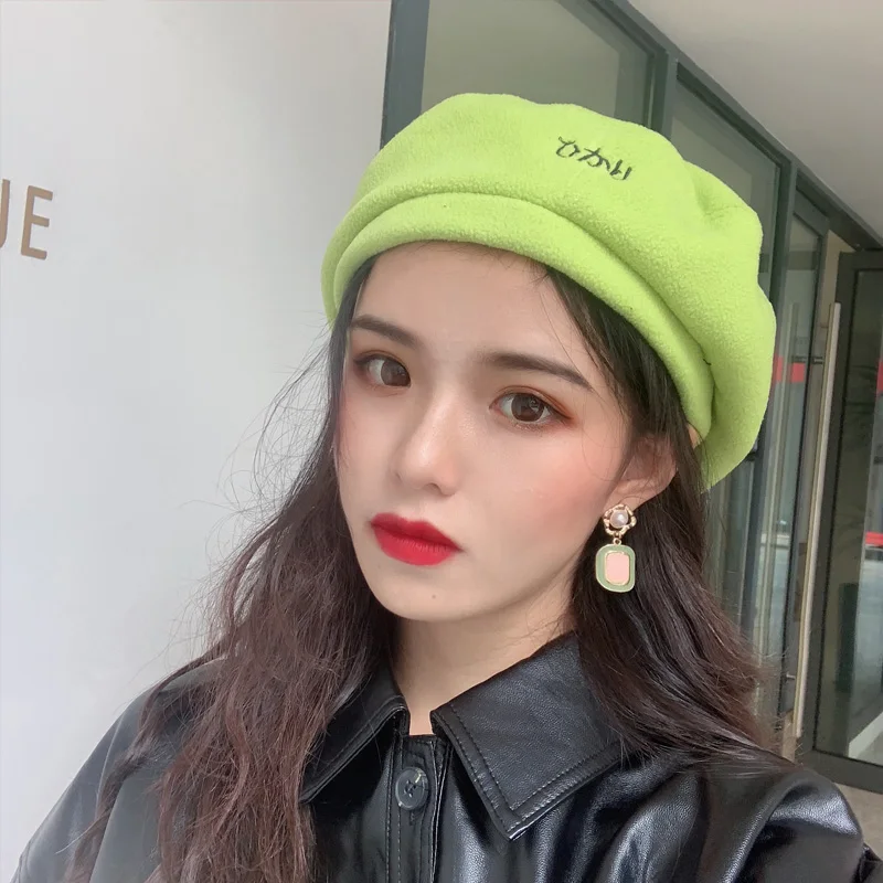 

New Painter Beret Women's Spring and Autumn Korean Fashion Octagonal Beret British Retro Korean Type Japanese Ins Summer