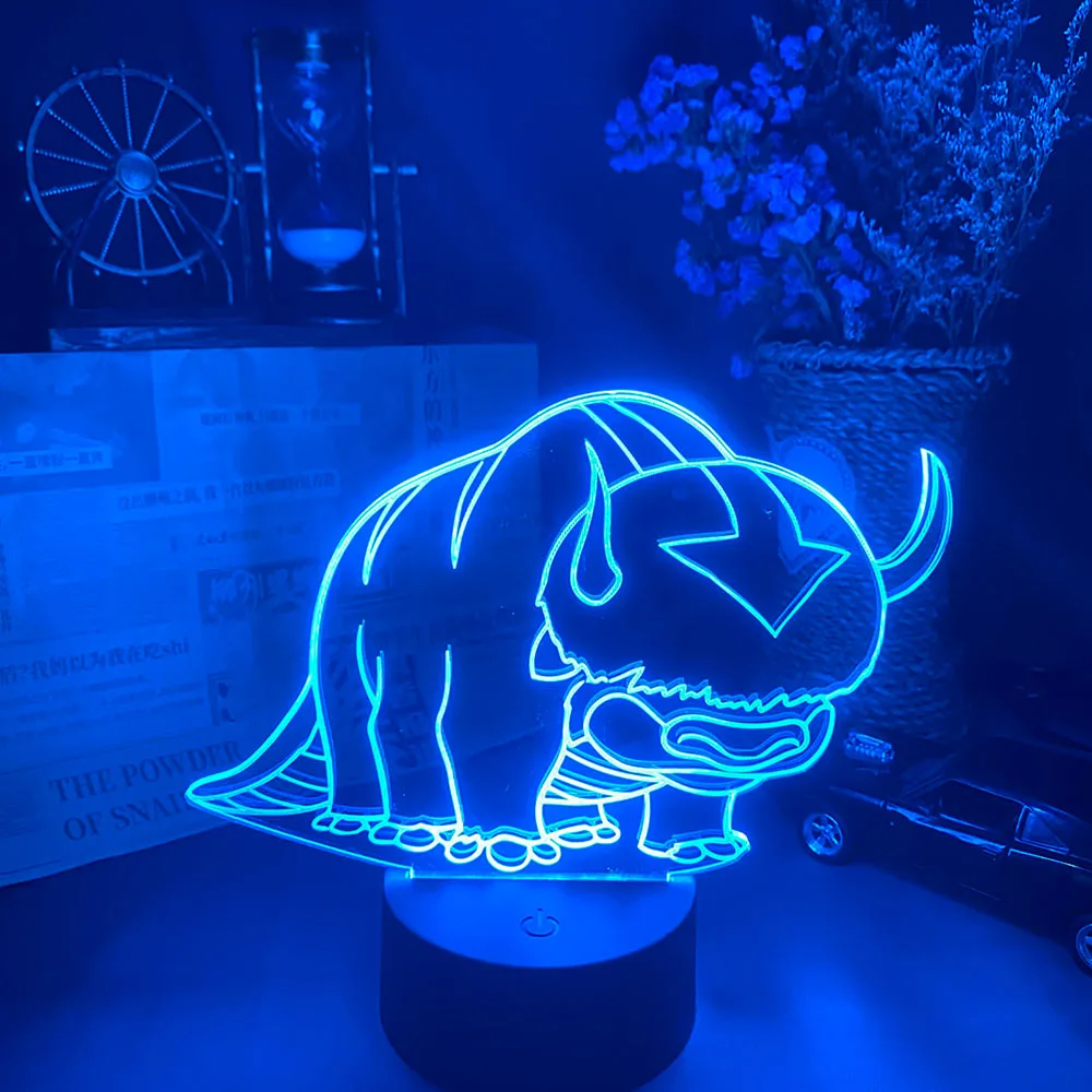 

Avatar The Last Airbender Zuko Lamp for Home Decoration Birthday Gift Led Night Light Avatar Bedroom Decor Light Cartoon Lamp