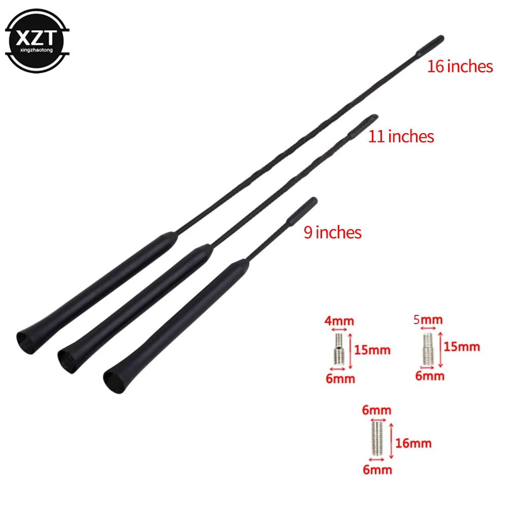 

1 шт., Универсальная автомобильная антенна, 9/11/16 дюйма