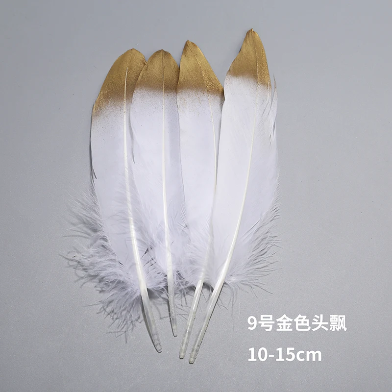 10 pcs Beautiful Fine Gold silver birds feathers peacock plumas de colores DIY Craft Party Home Decor wedding decoration X5118 | Дом и сад