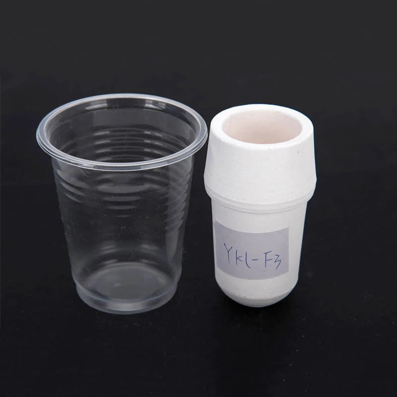 2 шт. стоматологический лабораторный литейный кварцевый тигель с капюшоном