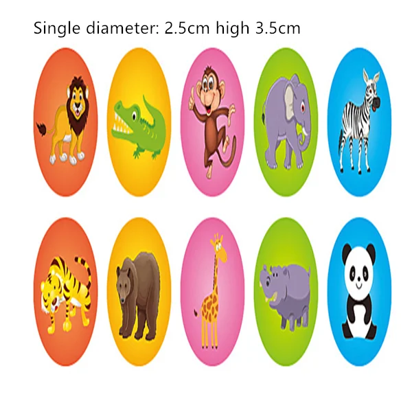 Круглый Многоцветный 10 шт. с милой пандой ребенка для скрапбукинга &quotсделай