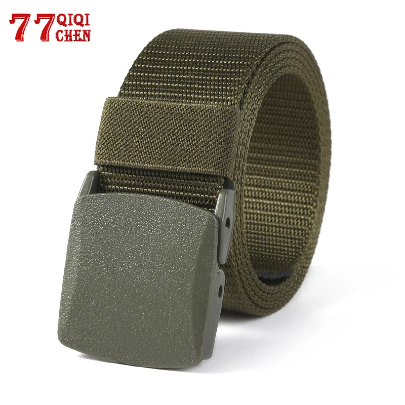 Ремень мужской нейлоновый тактический армейский регулируемый Быстросохнущий