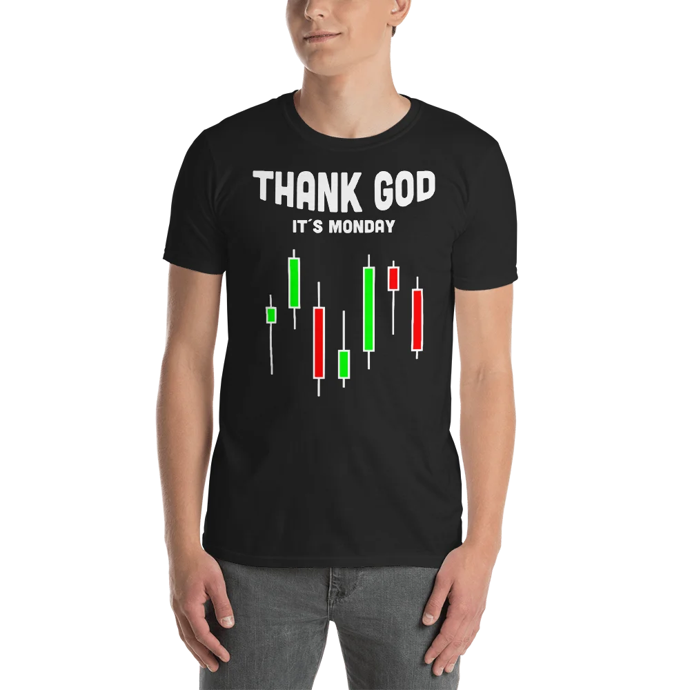 Забавные торговые акции подарок на рынке Forex для трейдера футболка унисекс с