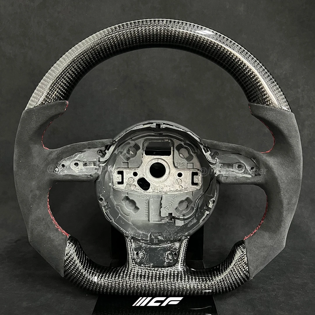 

Carbon Fiber Steering Wheel for Audi S3/RS3, S4/RS4, S5/RS5, S6/RS6, S7/RS7