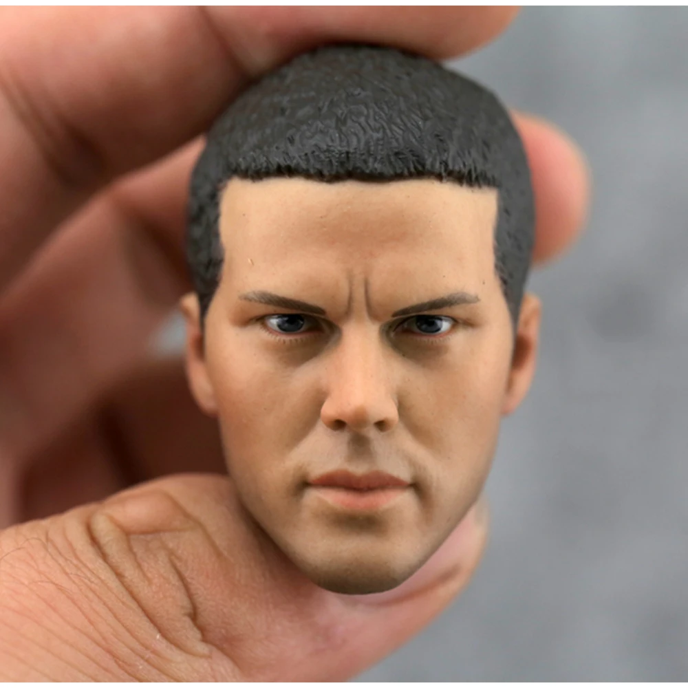 

1/6 Soldier male Taylor Kitsch head sculpture model for 12 inch action figure body accessories