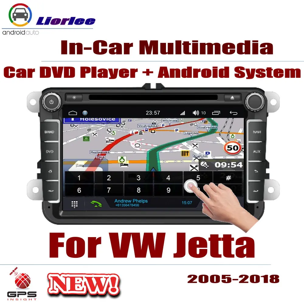 Для VW Jetta 2005-2018 Android HD система дисплеера Видео Стерео головное устройство