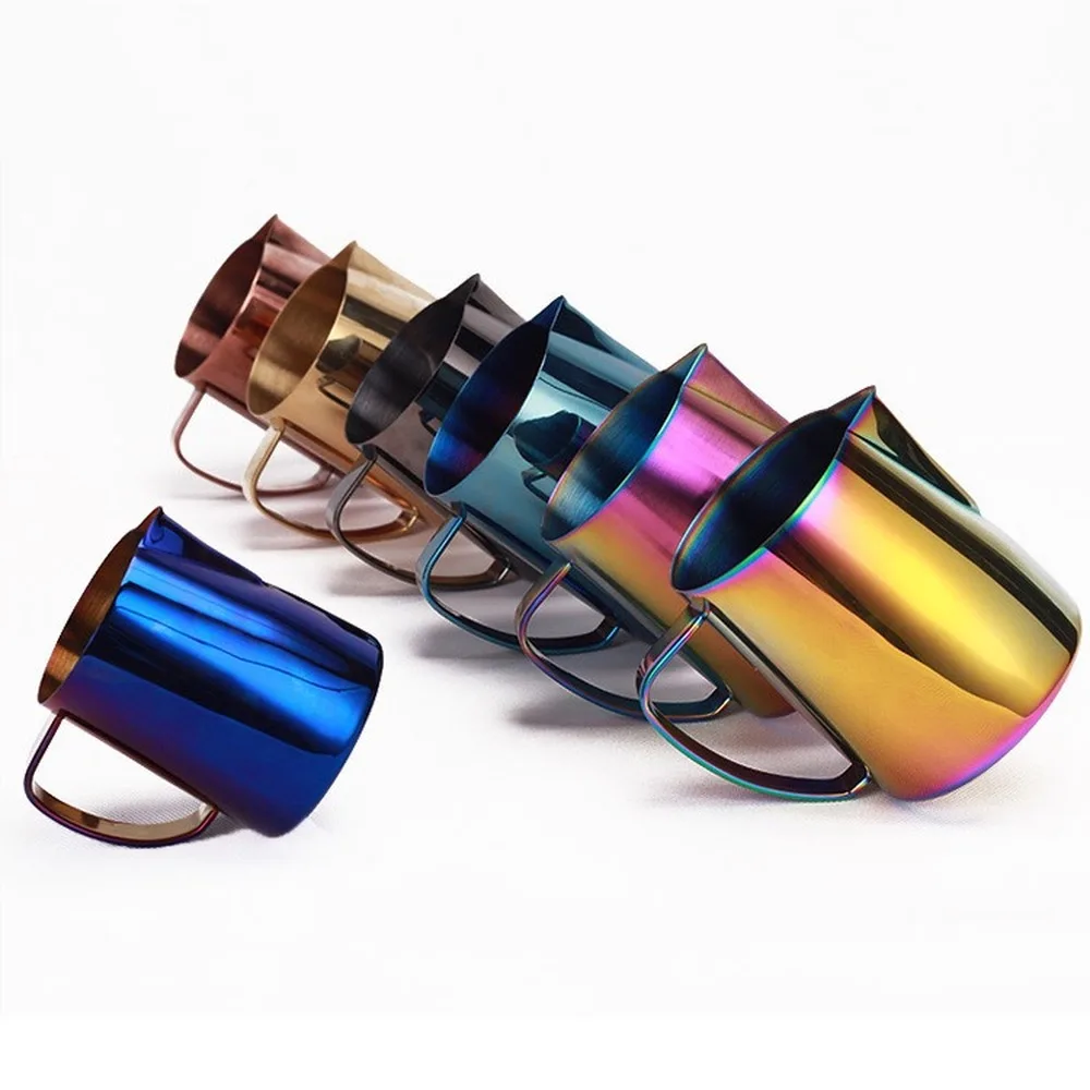 

Stainless Steel Coffee Cup Japanese-Style Steam Pitcher Multi-Function Cup Fancy Coffee Cup One Product Dropshipping CE / EU
