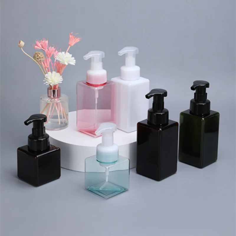 Пустая бутылка из пены 250 мл 450 многоразовый контейнер для эфирных масел мыла