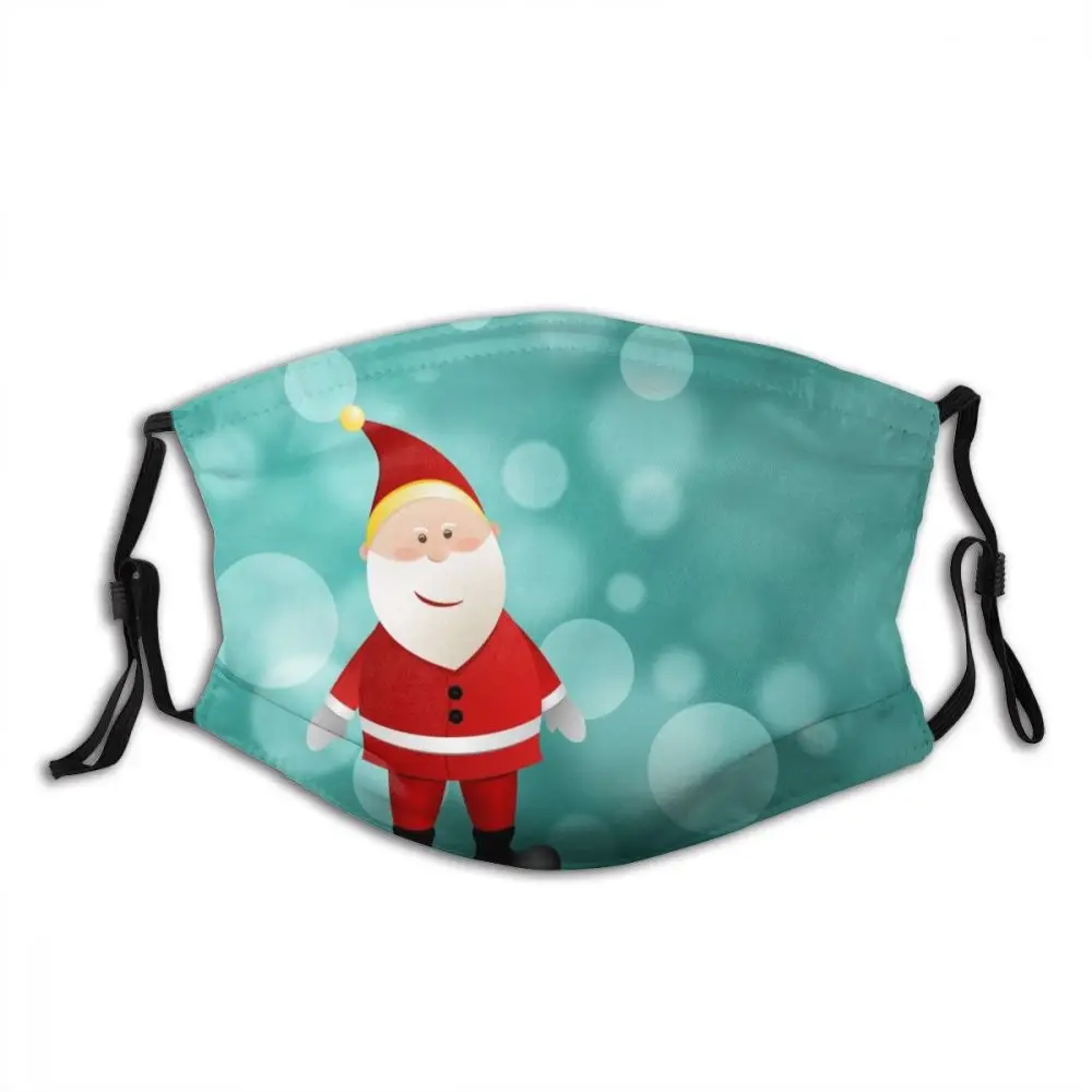 

Navidad Non-Disposable Mouth Face Mask One Piece Anti Haze Dust Mask With Filters Protection Mask Respirator Muffle