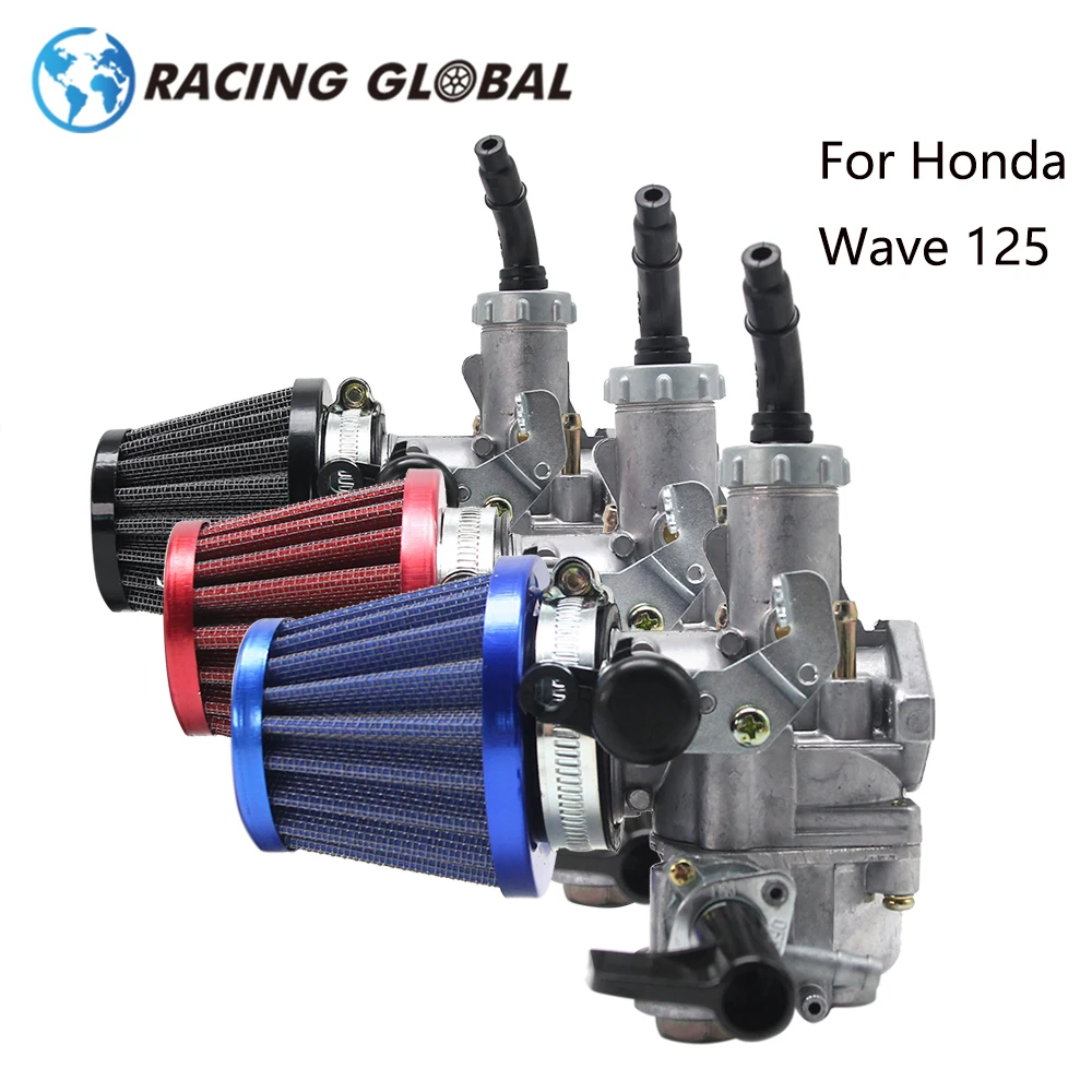 

Карбюратор диаметром 20 мм с комплектом воздушных фильтров 42 мм Подходит для HONDA EX5 WAVE100 YAMAHA lежедневник C70 универсальный карбюратор для мотоц...