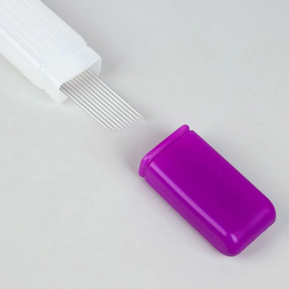

Sweater Needles Holder Storage Case Plastic Knitting Needle Storage Organizer Weaving Tools Container 41x6x3.5cm