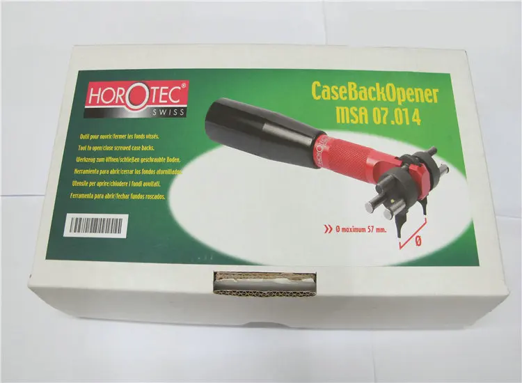 Horotec msa07014 набор для ремонта часов регулируемый задний Чехол Открывалка крышка