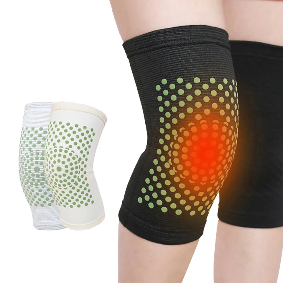 

Getinfit 2PCS Self Heating Knee Support Elbow Brace Warm Arthritis Joint Pain Relief Injury Recovery Knee Massager Pad Protector