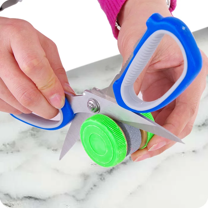 4*4 см мини круглая точилка для ножей топор точильный камень Кухня Аксессуары