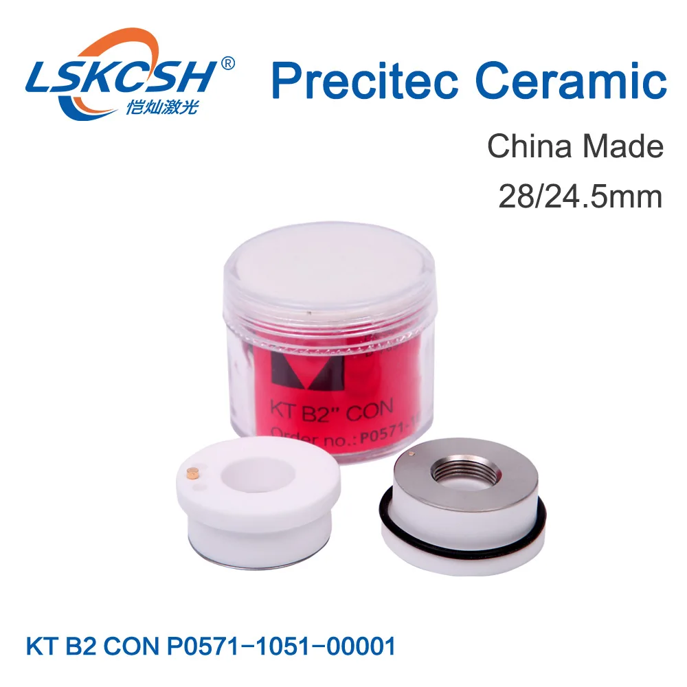LSKCSH 0-6000 Вт Высокое качество с фабрики волокно/Co2 precitec/finn power Лазерная Керамика/Держатель сопла Po571-1051-00001 KT B2