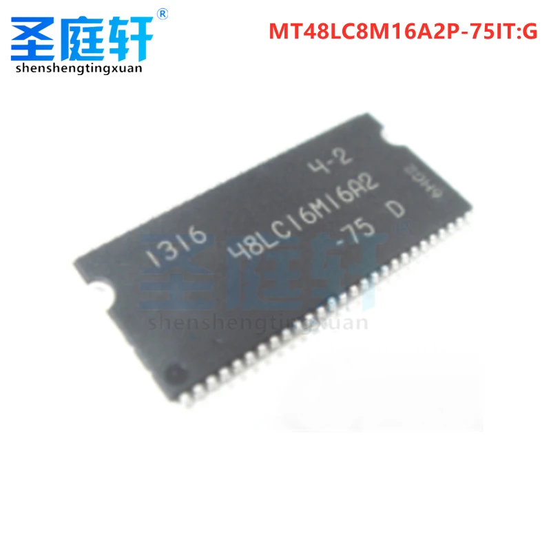Новый MT48LC8M16A2P 75 соединения: G 48LC8M16A2 TSOP 54 памяти IC чип|Интегральные схемы| |