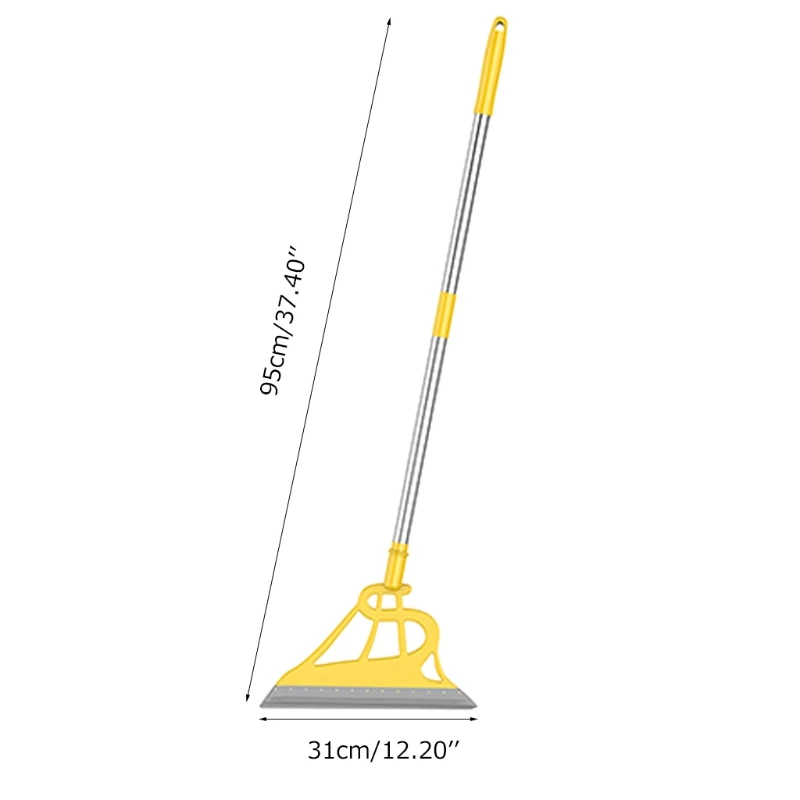 

2021 New Easy to Clean Strong Density PP Material Multifunction Ma-gic Broom for Home Non-slip Handle 2-in-1 Sweeper Easily Dry
