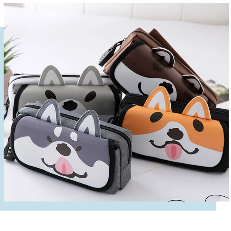 

Password Kawaii Pencil Case Large Capacity Pencil Box Pencilcase Pencil Bag with Lock for Boys Girls School Supplies Stationery