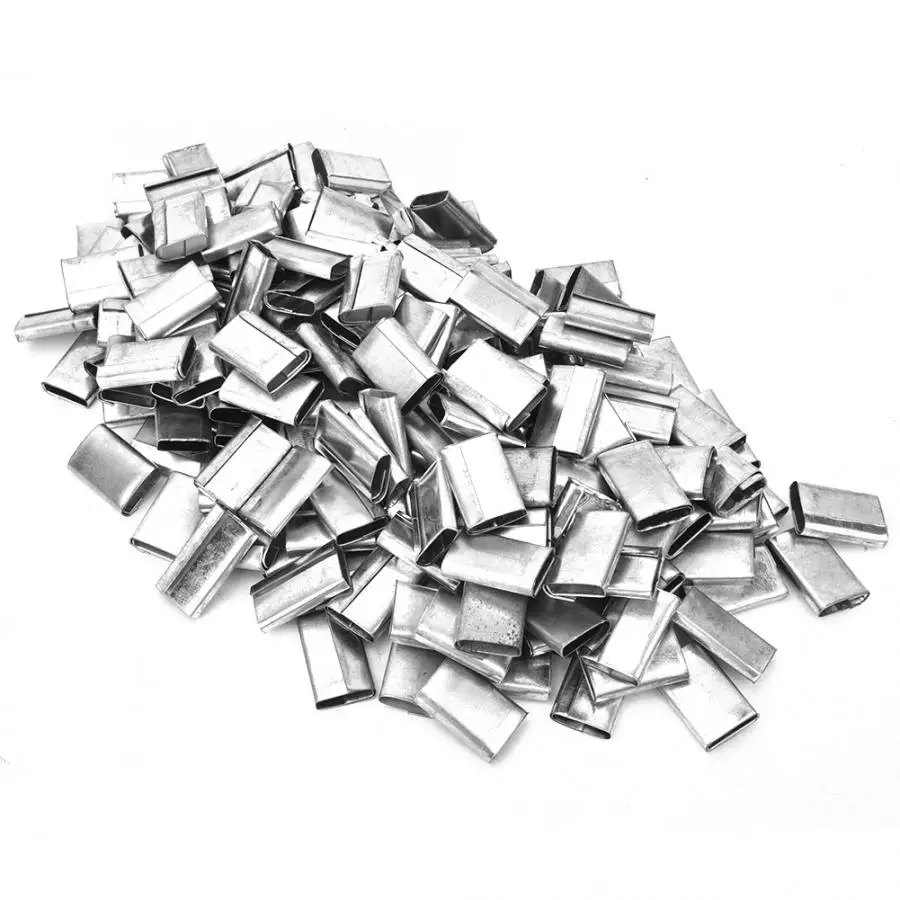 400 шт открытого типа обвязки уплотнения оцинкованное железо для 12-16 мм PP