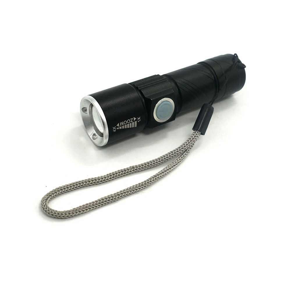 Мини USB внутренний аккумулятор мощный 2000лм светодиодный фонарик Портативный