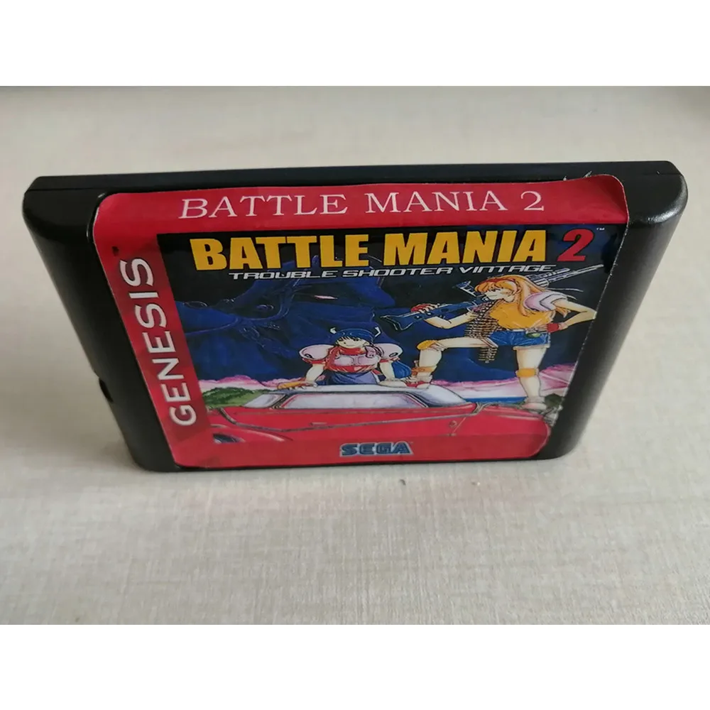 Battle Mania 2 для SEGA GENESIS Mega Drive 16-битный игровой Картридж PAL и NTSC Прямая поставка |