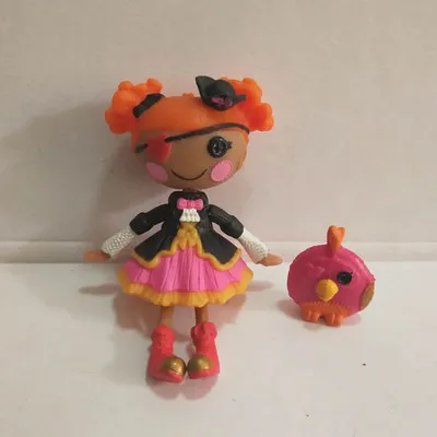 Куклы Lalaloopsy с аксессуарами, Мини-куклы для девичьего игрушечного домика каждый уникальный - Цвет: Светло-серый