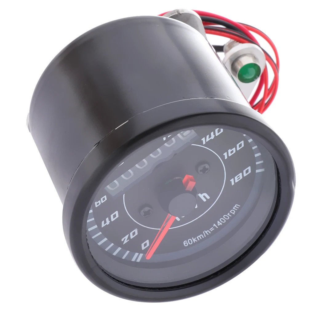 Универсальный цифровой мотоцикл ЖК экран Спидометр Одометр техометр датчик