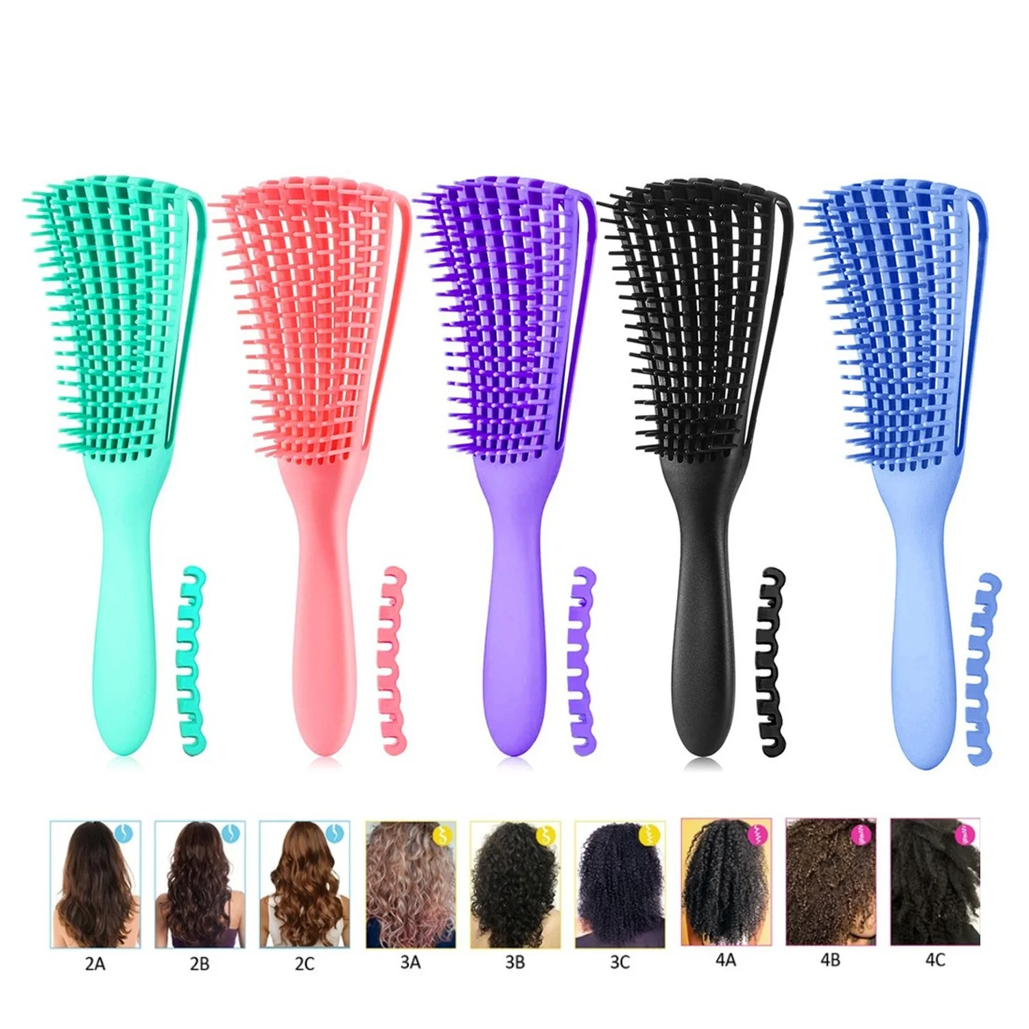 

Щетка для распутывания волос, щетка для массажа кожи головы, щетка для распутывания волос, женская, мужская, салон