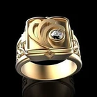 кольцо женское парные коль Кольцо для хранения мужское в европейском стиле, модное Ювелирное Украшение в стиле хип-хоп, с крестом и лозой, с секретным отсеком, ювелирное изделие для мужчин, Хороший Подарок на годовщину