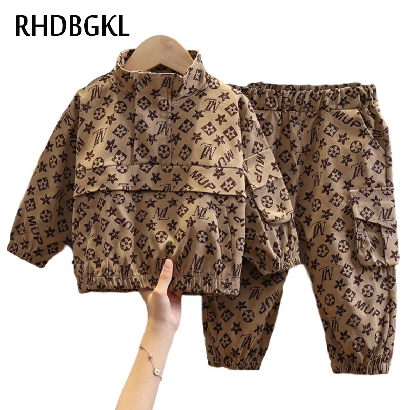 

2021, детская одежда, наряд, хлопковая повседневная спортивная одежда с длинным рукавом для маленьких девочек и мальчиков, спортивный костюм ...