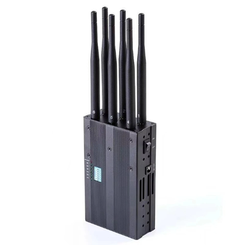 

6 антенн портативный детектор сигнала 2G 3G 4G + GPS + GSM + wifi устройство сетевое частотное устройство