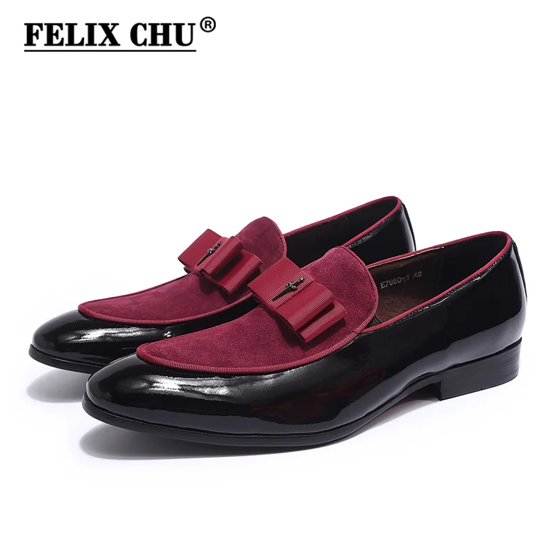 Luxury Gorgeous Mens Wedding Loafers Patent Leather Suede Shoes Men's Party Dinner Dress Casual Summer for Men | Обувь