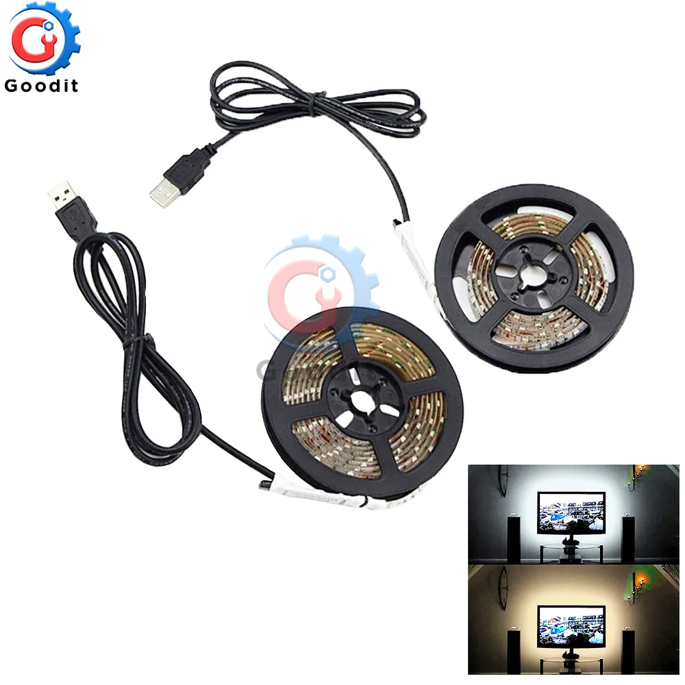 Светодиодсветильник лента 2835SMD RGB для ТВ неосветильник лампа подсветки