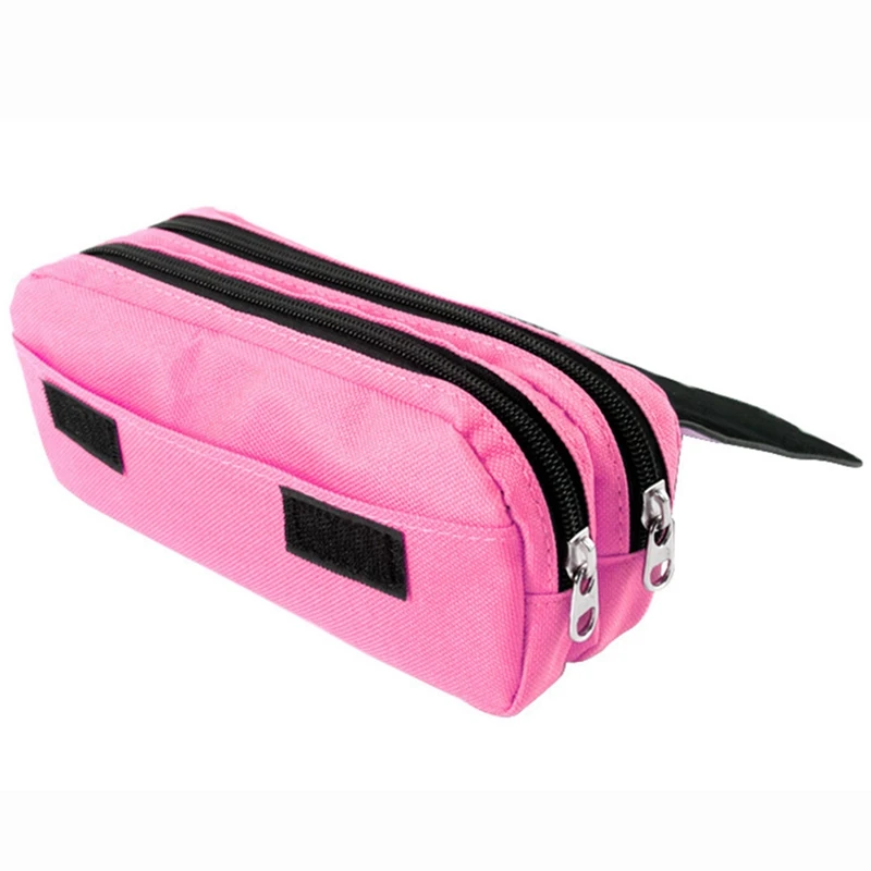 

Women Anime Cosmetic Bags Cute Cartoon Sailor Moon Lady Pen Pencil Purse Double Zipper Large Capacity Leather Make-up Bag