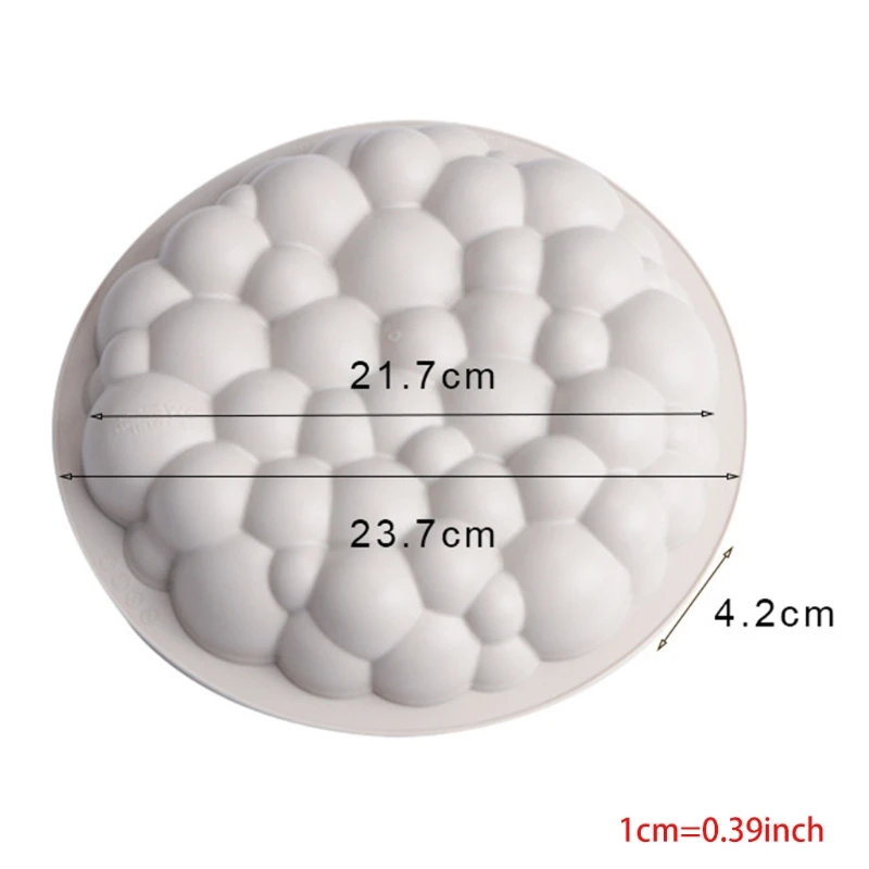 

Большой облако Форма для силиконов 1 шт. квадратная форма для выпечки пузырь выпечки шоколада десертный прибор DIY конфеты Кухня Gadge