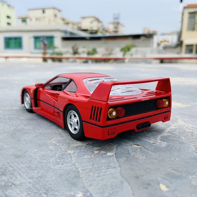 Коллекция Bburago 1:24 Ferrari F40 Авторизованная модель автомобиля из сплава коллекция