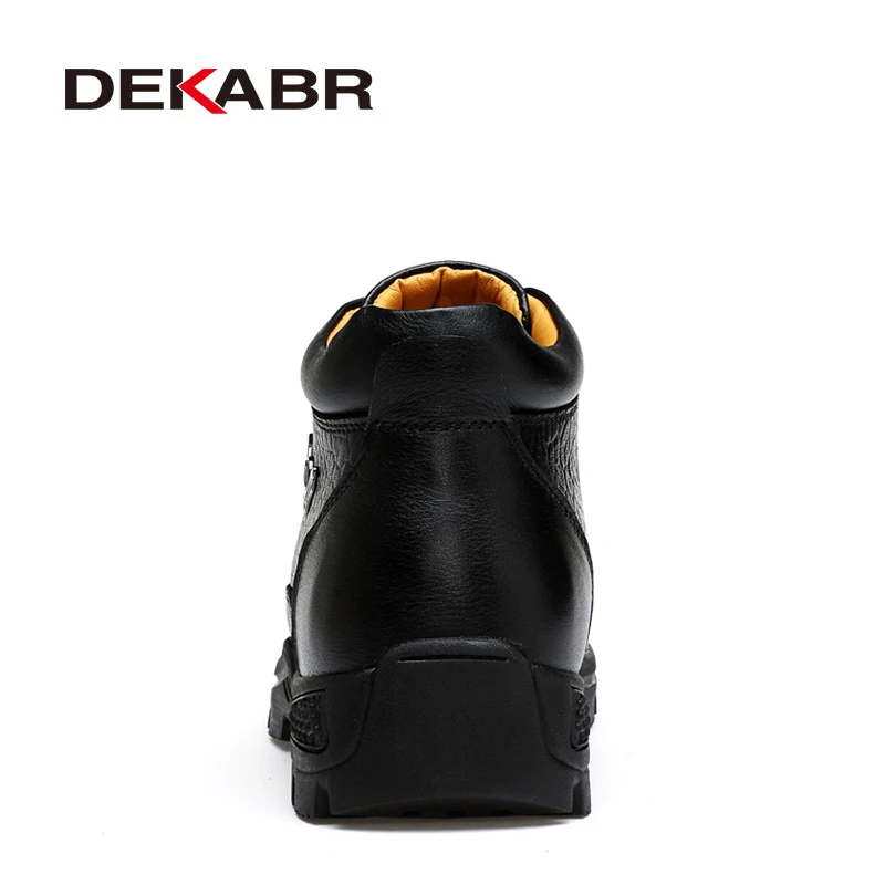 DEKABR/мужские ботинки из натуральной кожи Высококачественные ботильоны Сезон