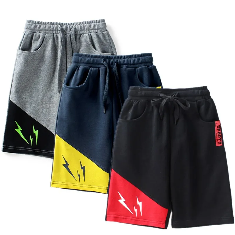 Шорты детские с принтом модные повседневные пляжные короткие штаны для