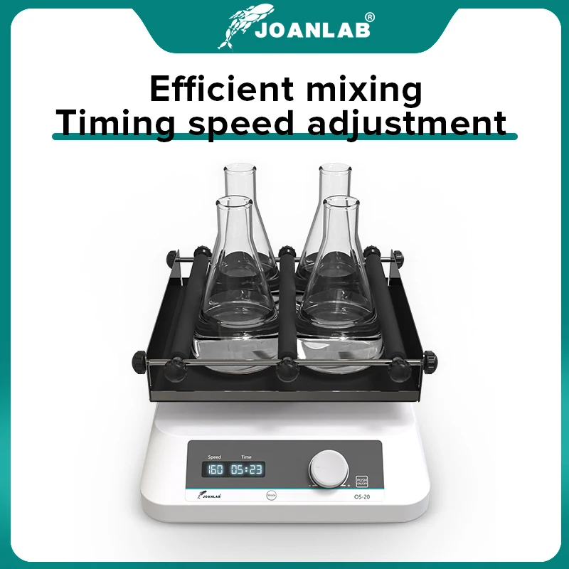 Шейкер JOANLAB лабораторный с ЖК-дисплеем многофункциональный горизонтальный