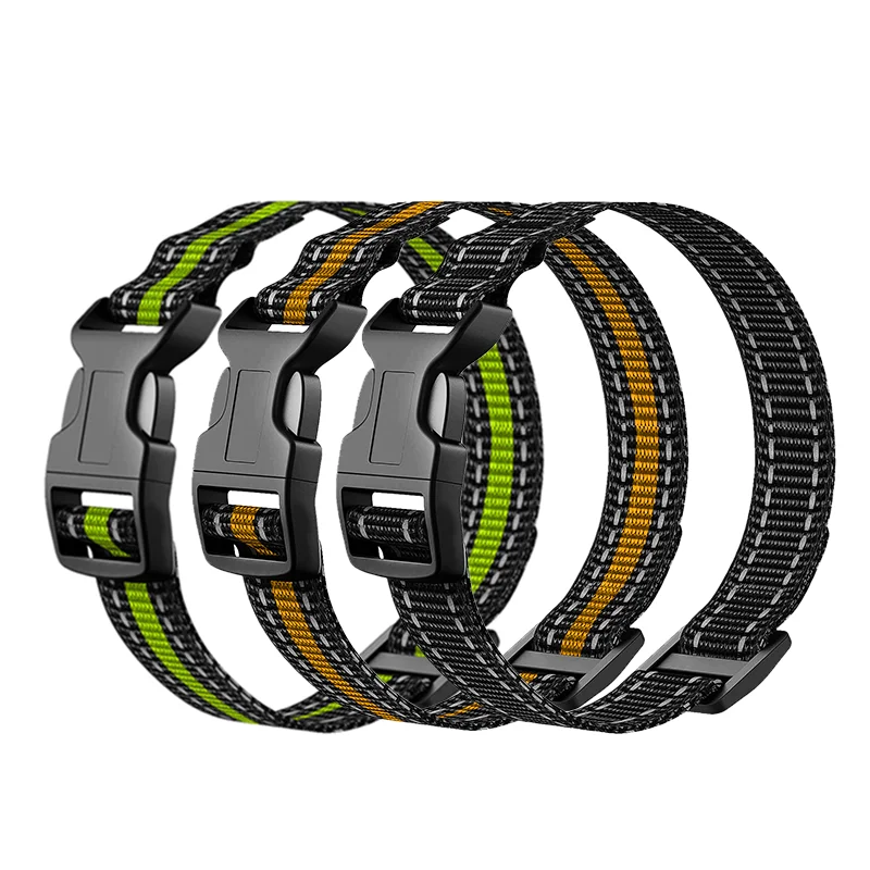 Нейлоновый тренировочный ошейник для собак Светоотражающий Поводок